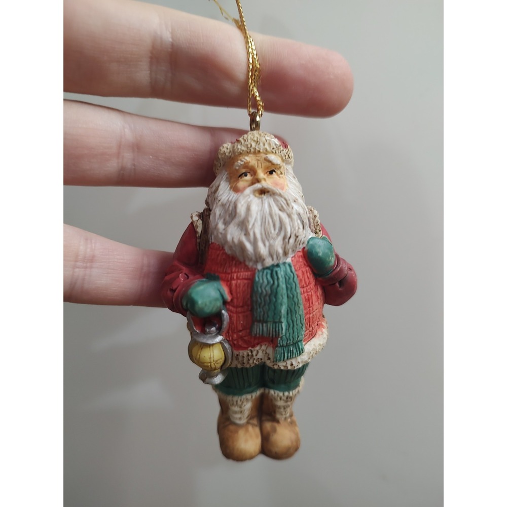 Vintage Old World Santa Clause Christmas Ornament A4